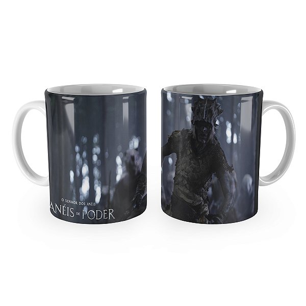 Caneca Os Anéis do Poder Senhor dos Anéis Mod 1