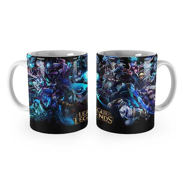 Caneca League of Legends Personagens