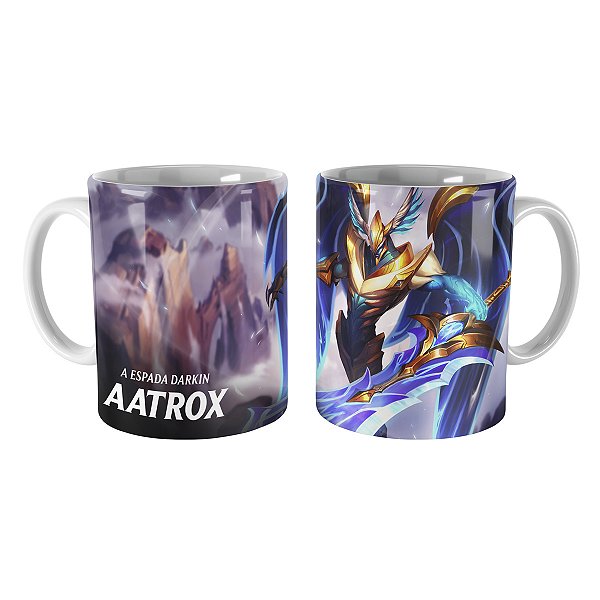 Caneca Aatrox Justiceiro League of Legends Lol
