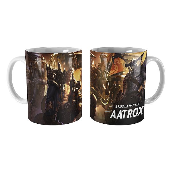 Caneca Aatrox Caçador dos Mares League of Legends Lol