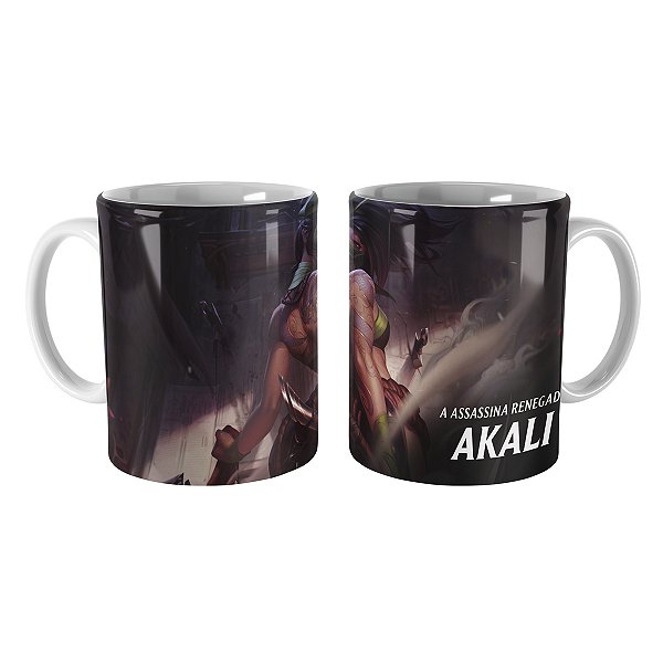 Caneca Akali League of Legends Lol
