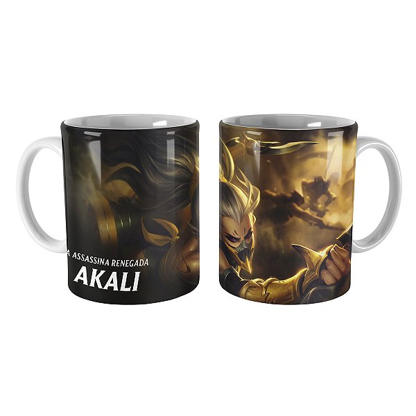Caneca Akali Sinistra League of Legends Lol