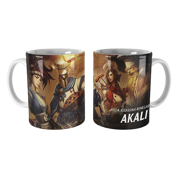 Caneca Akali Sashimi League of Legends Lol