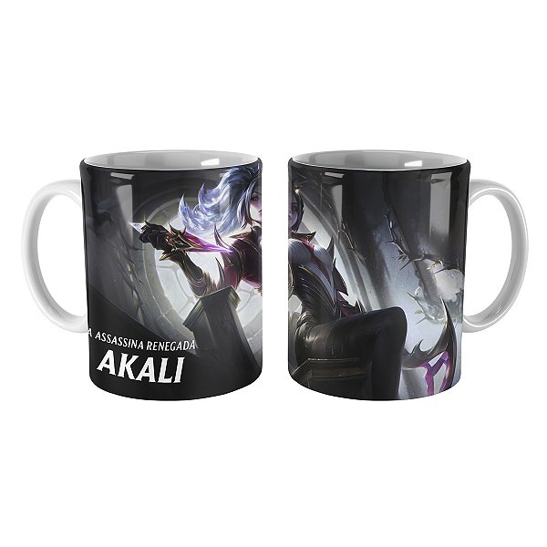 Caneca Akali Congregação das Bruxas de Prestígio Lol