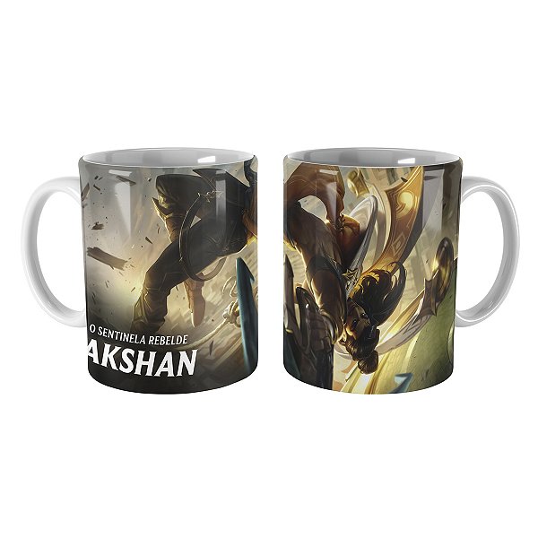 Caneca Akshan League of Legends Lol