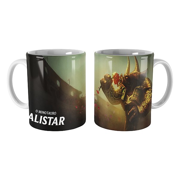 Caneca Alistar Toureiro League of Legends Lol