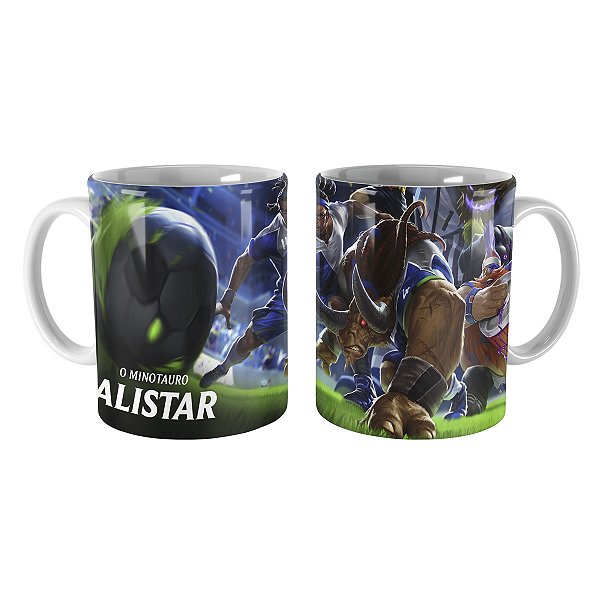 Caneca Alistar Zagueiro League of Legends Lol