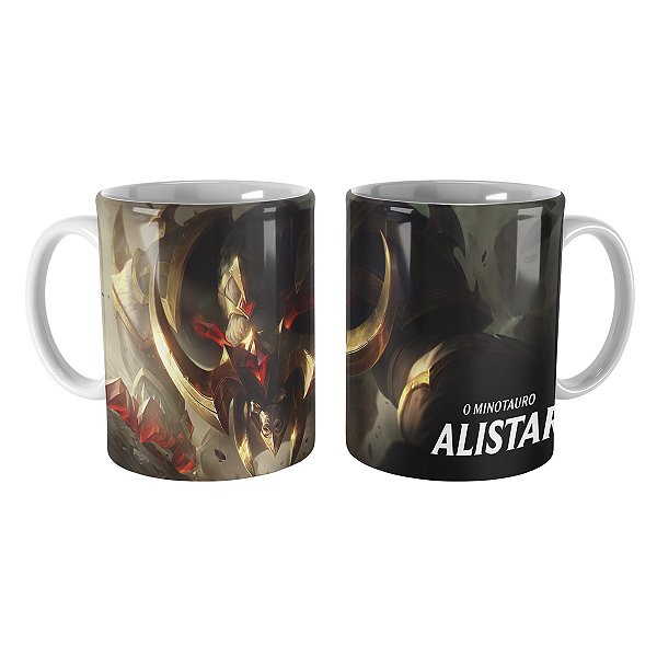 Caneca Alistar Conquistador League of Legends Lol