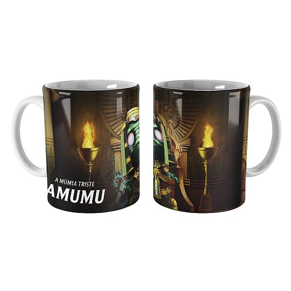 Caneca Amumu Faraó League of Legends Lol