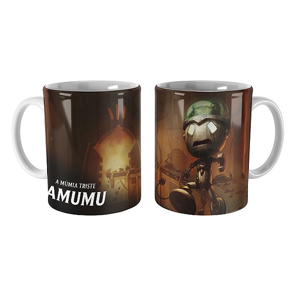 Caneca Amumu O Rozozinho Triste League of Legends Lol