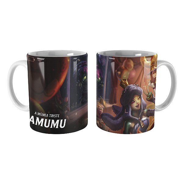 Caneca Amumu Festa Surpresa League of Legends Lol