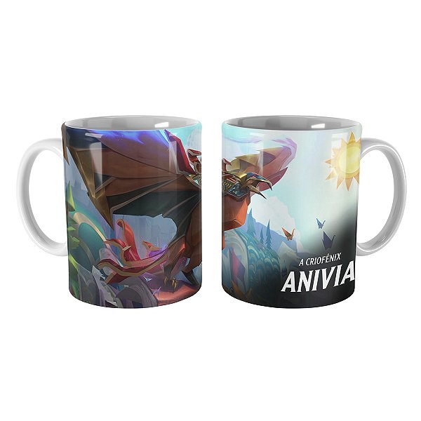 Caneca Anivia de Papel League of Legends Lol