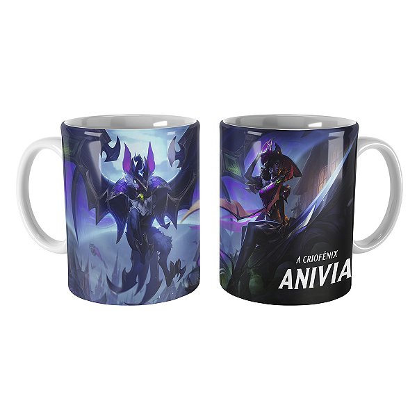 Caneca Morceganivia Feiticeira League of Legends Lol