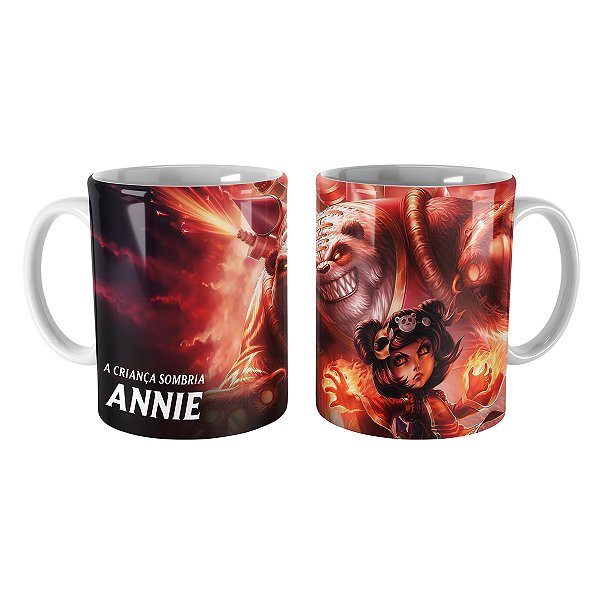 Caneca Annie Panda League of Legends Lol