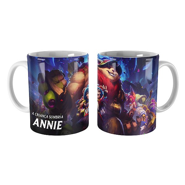 Caneca Annieversário League of Legends Lol