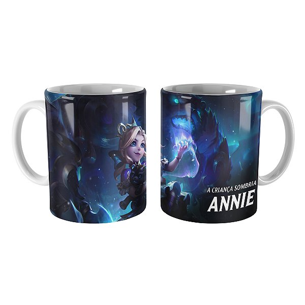 Caneca Annie Bênção do Inverno League of Legends Lol