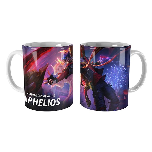 Caneca Aphelios Fera Lunar League of Legends Lol