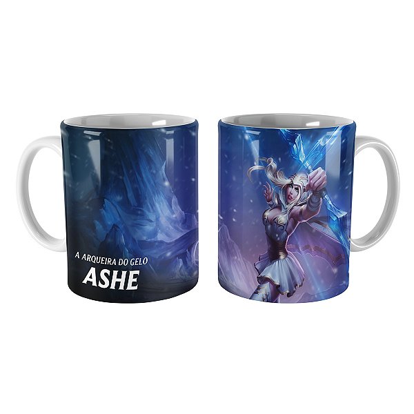 Caneca Ashe de Freljord League of Legends Lol