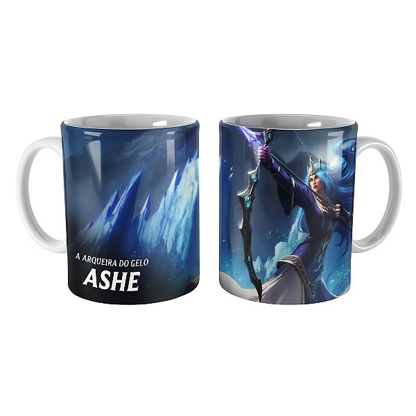 Caneca Ashe Rainha League of Legends Lol