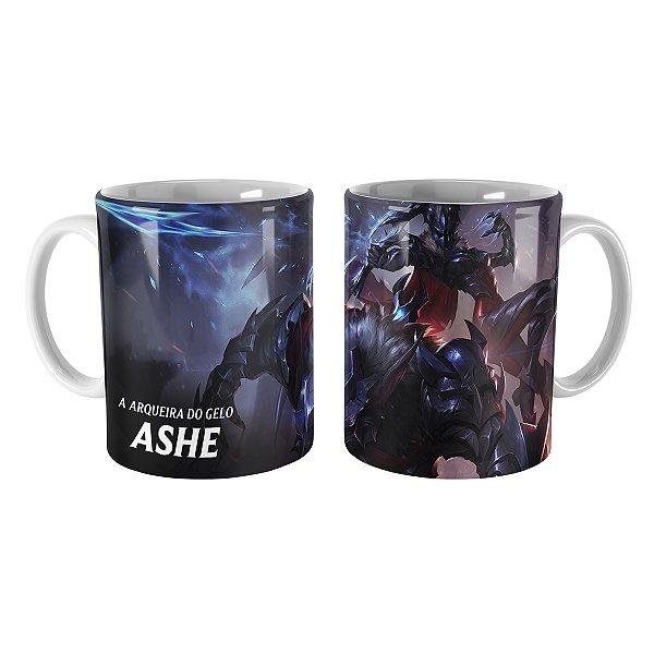 Caneca Ashe Saqueadora League of Legends Lol