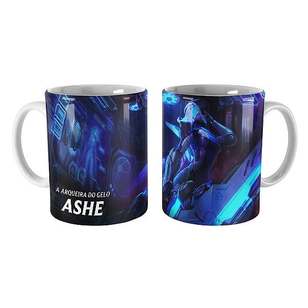 Caneca Projeto Ashe League of Legends Lol