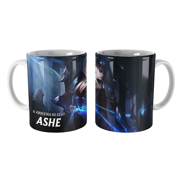 Caneca Ashe Mundial 2017 League of Legends Lol