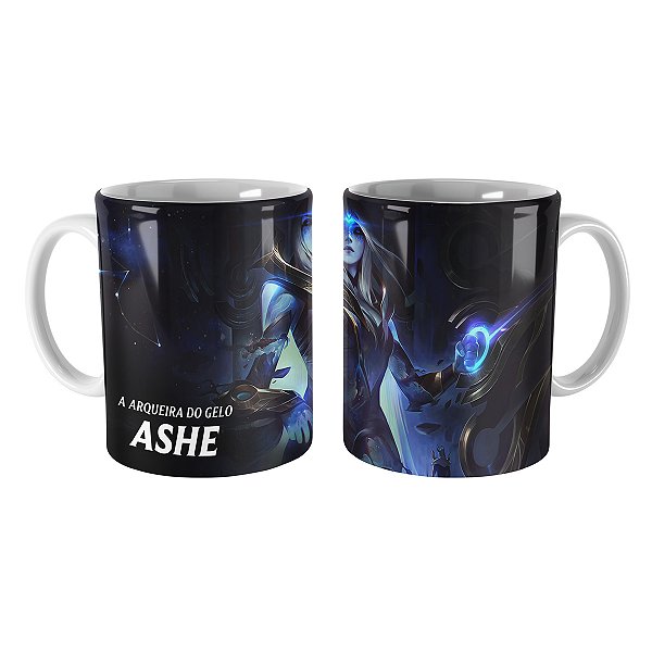 Caneca Ashe Rainha Cósmica League of Legends Lol