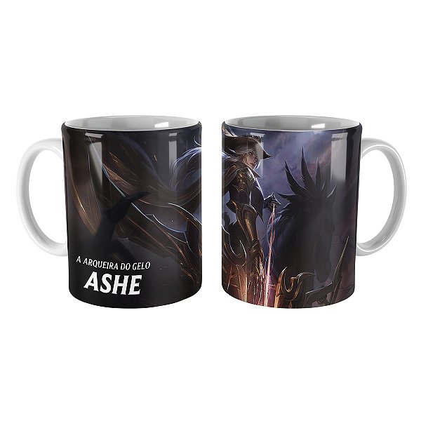 Caneca Ashe Velho Oeste League of Legends Lol