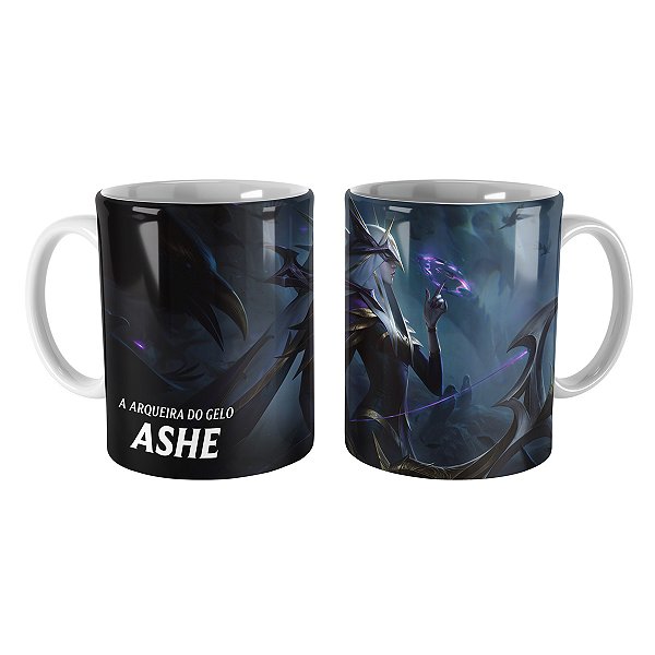 Caneca Ashe Ashe Congregação das Bruxas League of Legends