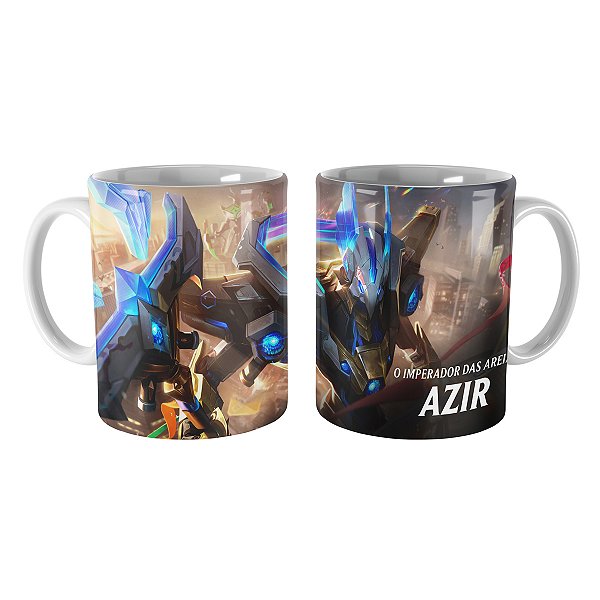 Caneca Azir Mundial 2022 League of Legends Lol