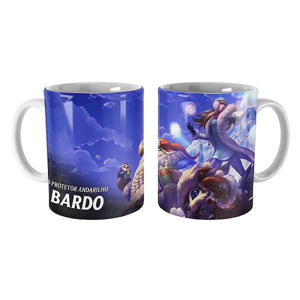 Caneca Bardo Dia Nevado League of Legends Lol