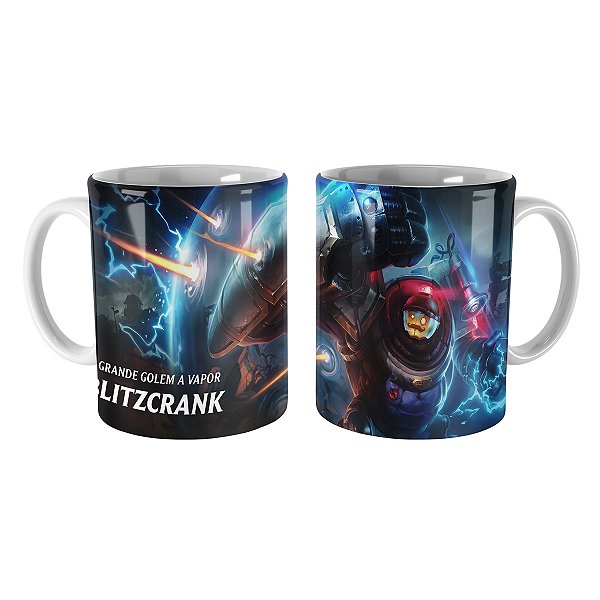 Caneca Riot Blitzcrank League of Legends Lol