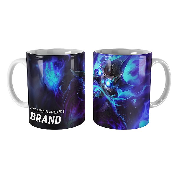 Caneca Brand Fogo Espiritual League of Legends Lol