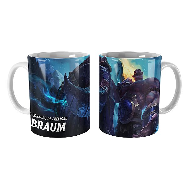 Caneca Braum League of Legends Lol