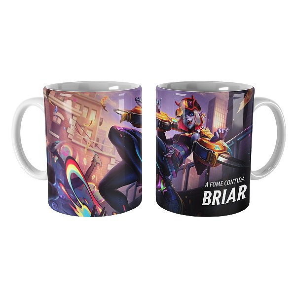 Caneca Briar Demônios Urbanos League of Legends Lol