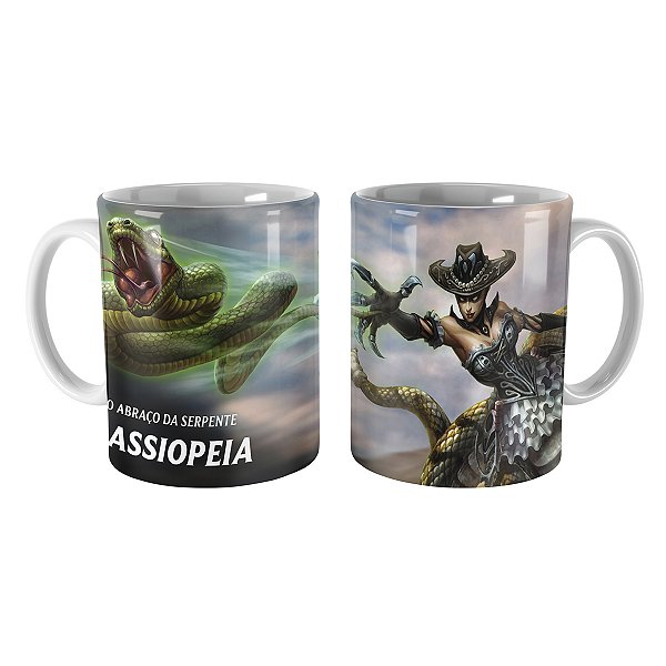 Caneca Cassiopeia Velho Oeste League of Legends Lol