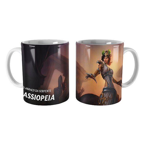 Caneca Cassiopeia Helênica League of Legends Lol