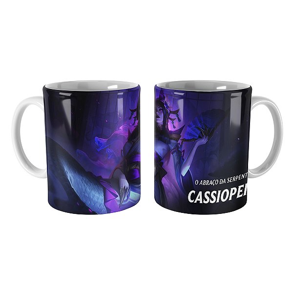 Caneca Cassiopeia Florescer Espiritual League of Legends Lol