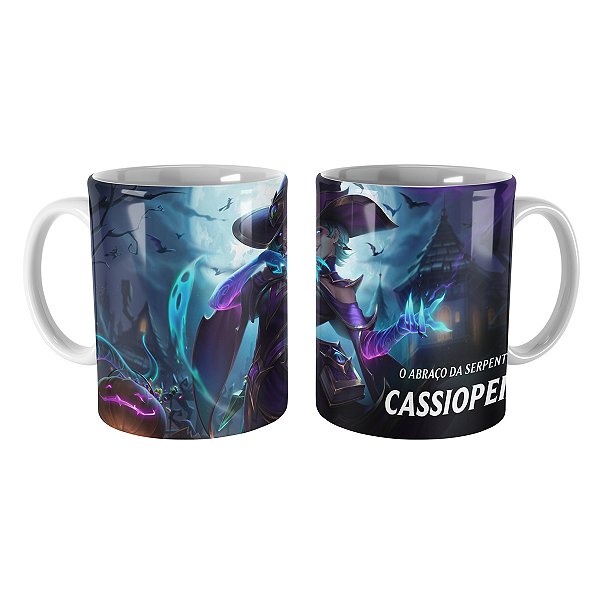 Caneca Cassiopeia Feiticeira League of Legends Lol