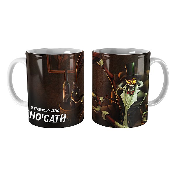 Caneca Chogath Cavalheiro League of Legends Lol