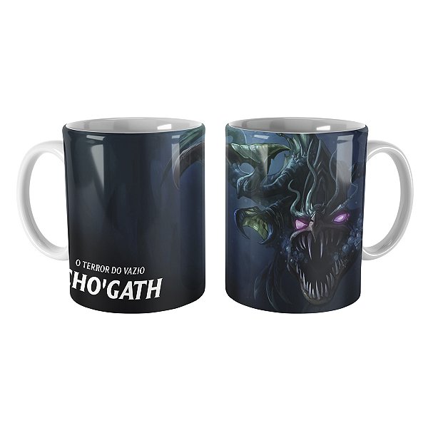 Caneca Chogath do Lago Ness League of Legends Lol