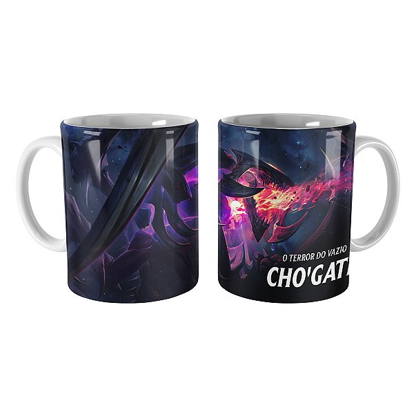 Caneca Chogath Estrela Negra League of Legends Lol