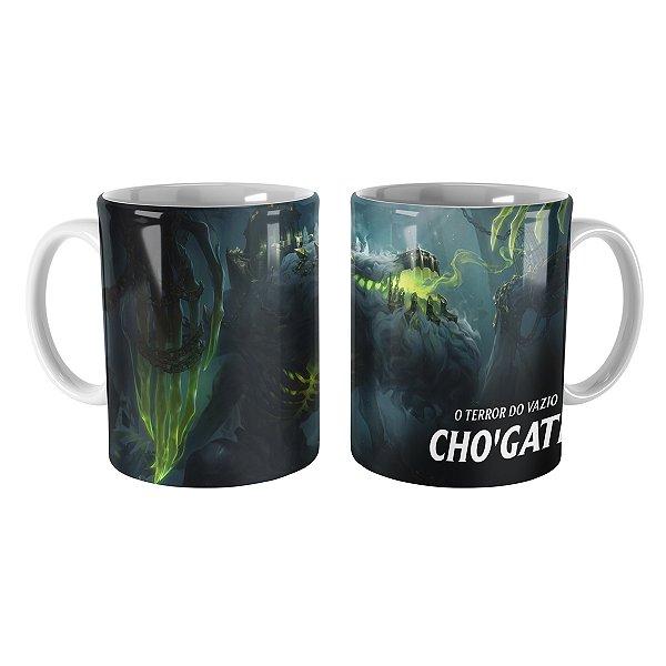 Caneca Chogath Pacto Quebrado League of Legends Lol