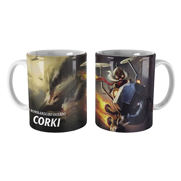 Caneca Corki League of Legends Lol