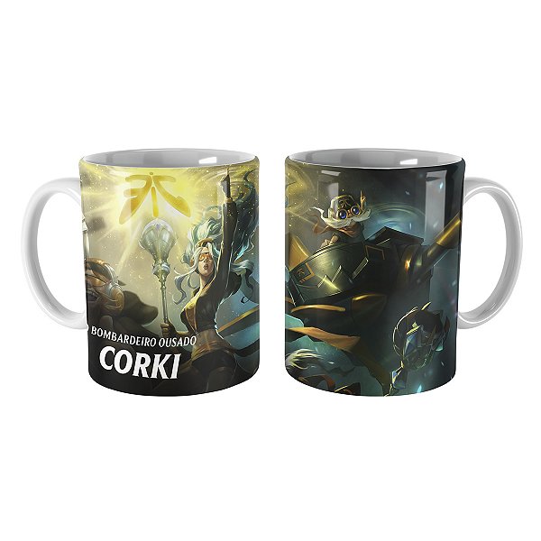 Caneca Fnatic Corki League of Legends Lol