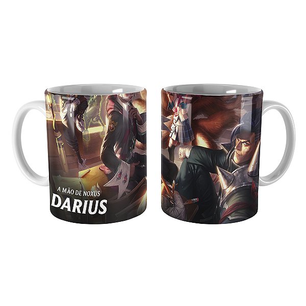 Caneca Darius Colegial League of Legends Lol