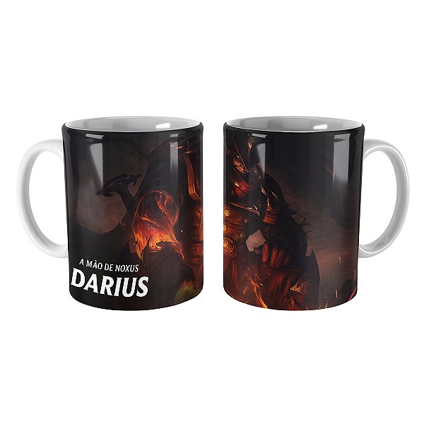 Caneca Darius Velho Oeste League of Legends Lol