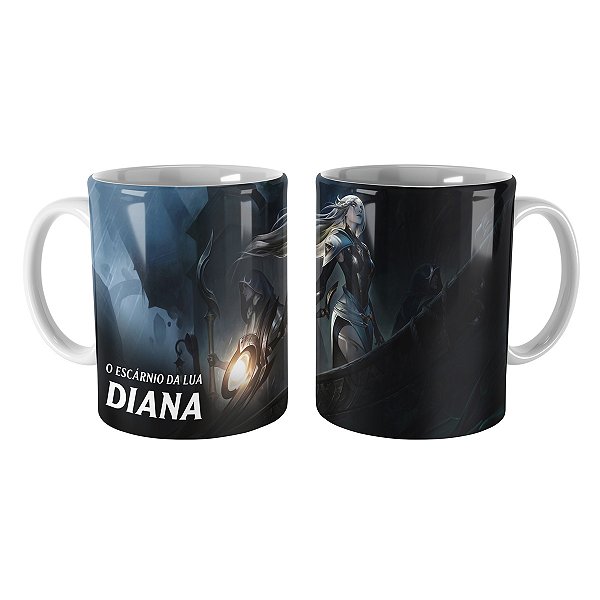 Caneca Diana Sentinela League of Legends Lol