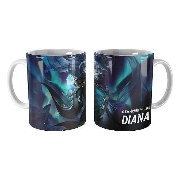 Caneca Diana Bênção do Inverno League of Legends Lol