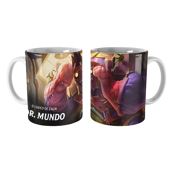 Caneca Mundo Mundo League of Legends Lol